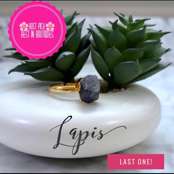 🌸HP!!🌸 LAST Raw Gemstone Rings! - Picture 1 of 8